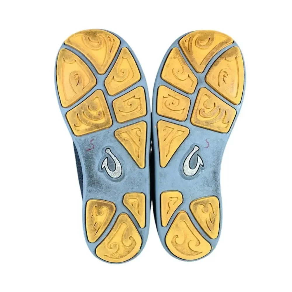 OLUKAI Nohea Mesh Slip-On Convertible Shoe Men 10.5 Gray Everyday Travel Comfort - Picture 10 of 10